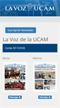 Mobile Screenshot of enbreve.ucam.edu